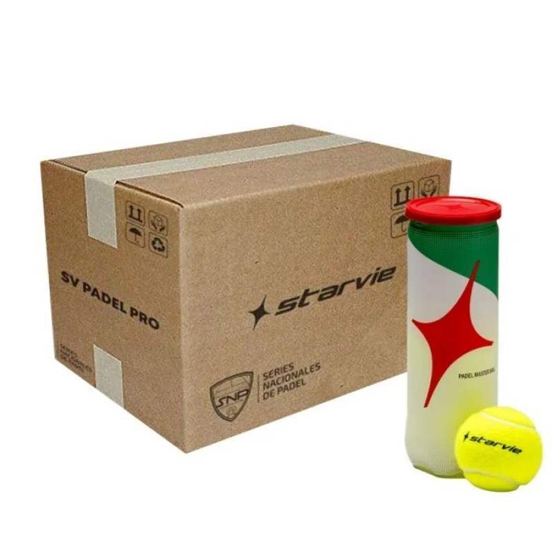 Cajon 72 Pelotas - 24 Botes de 3 uds Starvie Padel Master | Starvie