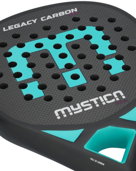 PALA MYSTICA LEGACY CARBON HYBRID BLUE - Padel Shop