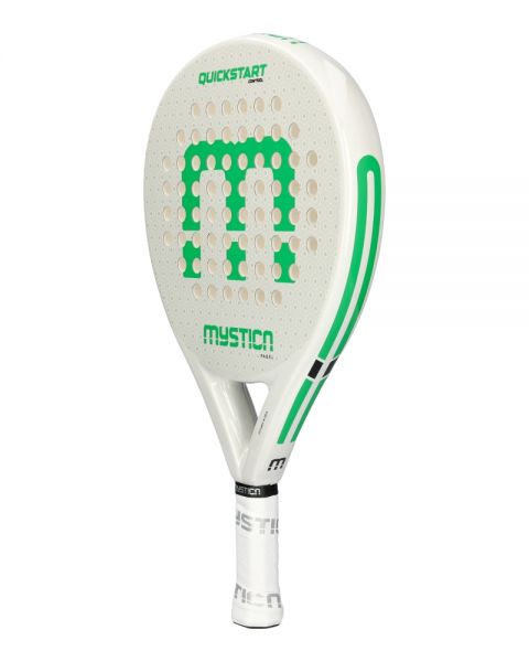 PALA MYSTICA QUICKSTART CONTROL WHITE - Padel Shop