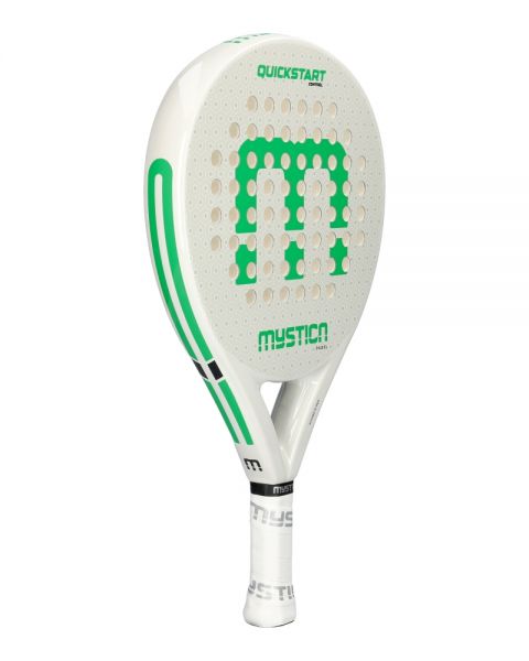 PALA MYSTICA QUICKSTART CONTROL WHITE - Padel Shop