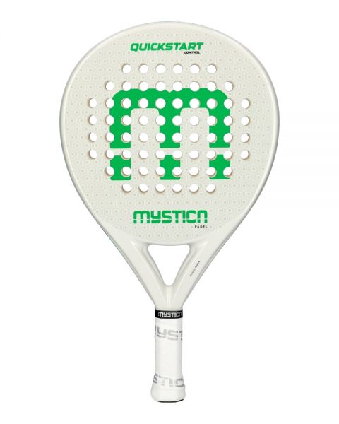 PALA MYSTICA QUICKSTART CONTROL WHITE - Padel Shop