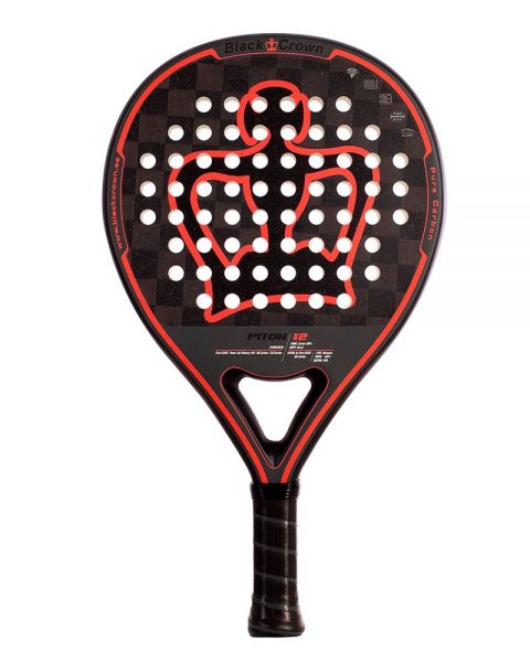 PALA BLACK CROWN PITON 12 24 - Padel Shop