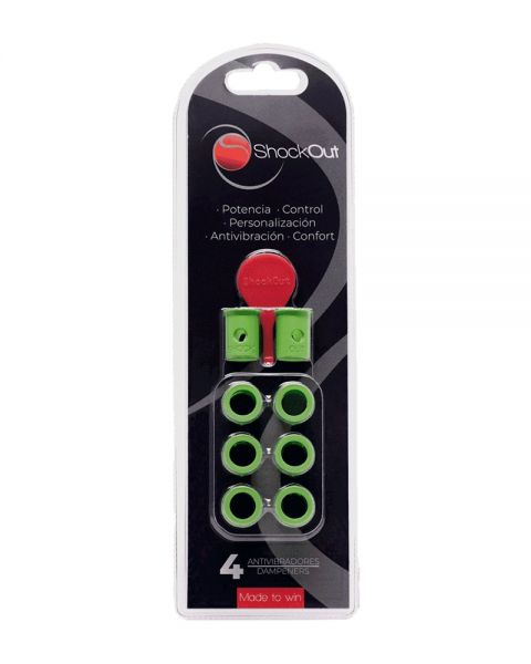 ANTIVIBRADOR SHOCKOUT VERDE - Padel Shop