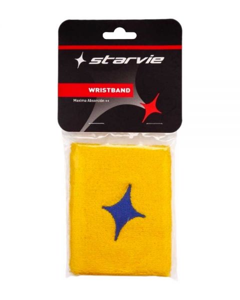 MUÑEQUERA STAR VIE YELLOW STAR BLUE - Padel Shop