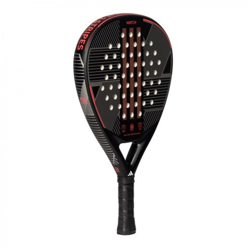 Adidas Match 3.3 Negro Rojo 2024 - Padel Shop